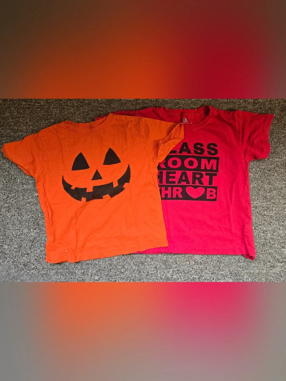 Boys Shirt For Halloween And Valentines Day